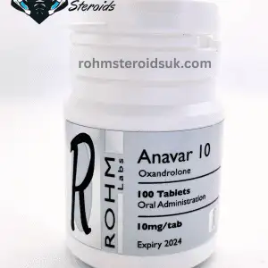 Rohm Anavar 10mg x 100