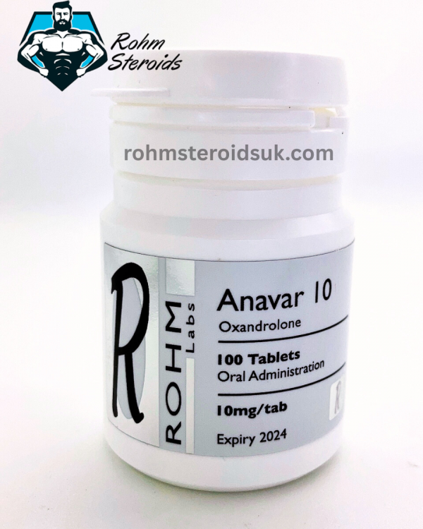 Rohm Anavar 10mg x 100
